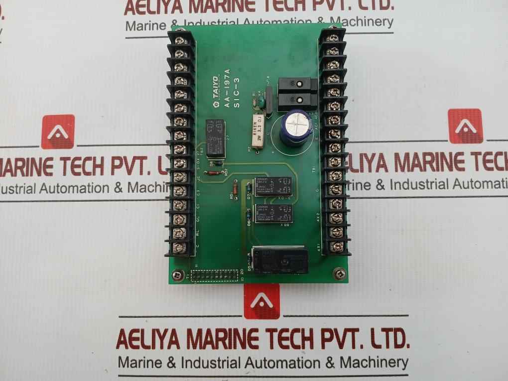Aa-197A Annunciator Pcb Board Taiyo