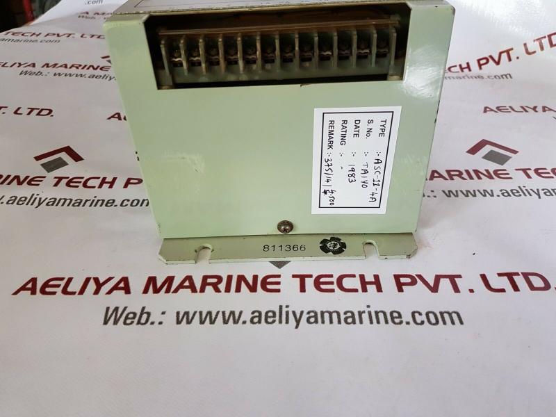 Taiyo Asc-11-4A Automatic Voltage Regulator 38548F