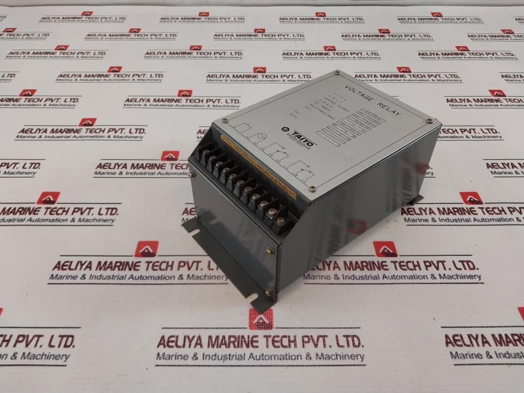 Taiyo Electric Sc-vr-a Voltage Relay Ac110V 50/60Hz