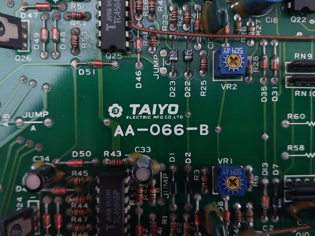 Taiyo Aa-066-b Printed Circuit Board 9501..