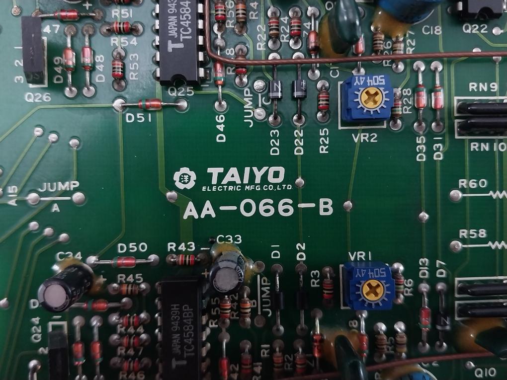 Taiyo Aa-066-b Printed Circuit Board 9501 .