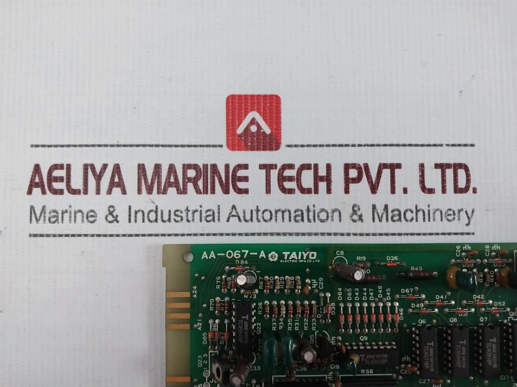 Taiyo Aa-067-a Printed Circuit Board 9501