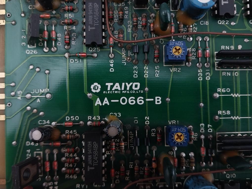 Taiyo Electric Aa-066-b Printed Circuit Board Dnf-m2..