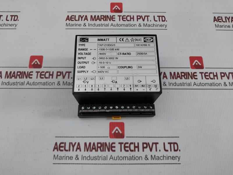 Tap-210Dg/3 Deif Watt Transducer -1500-0-1500 Kw