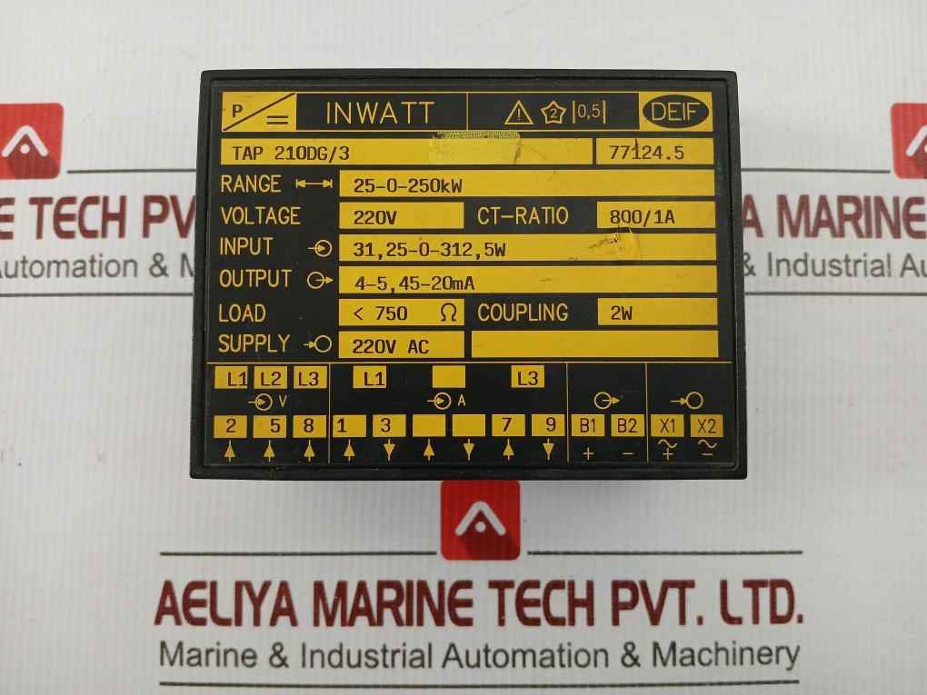 Tap 210Dg/3 Watt Transducer 220V Ac Deif