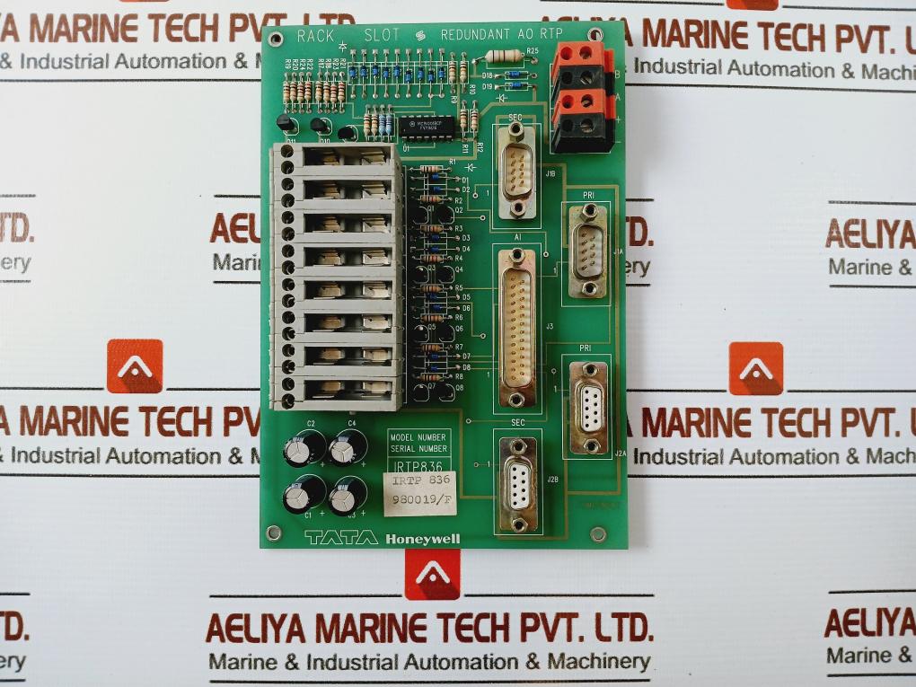 TATA HONEYWELL IRTP836 Printed Circuit Board Module DPCB21010028 Rev:0