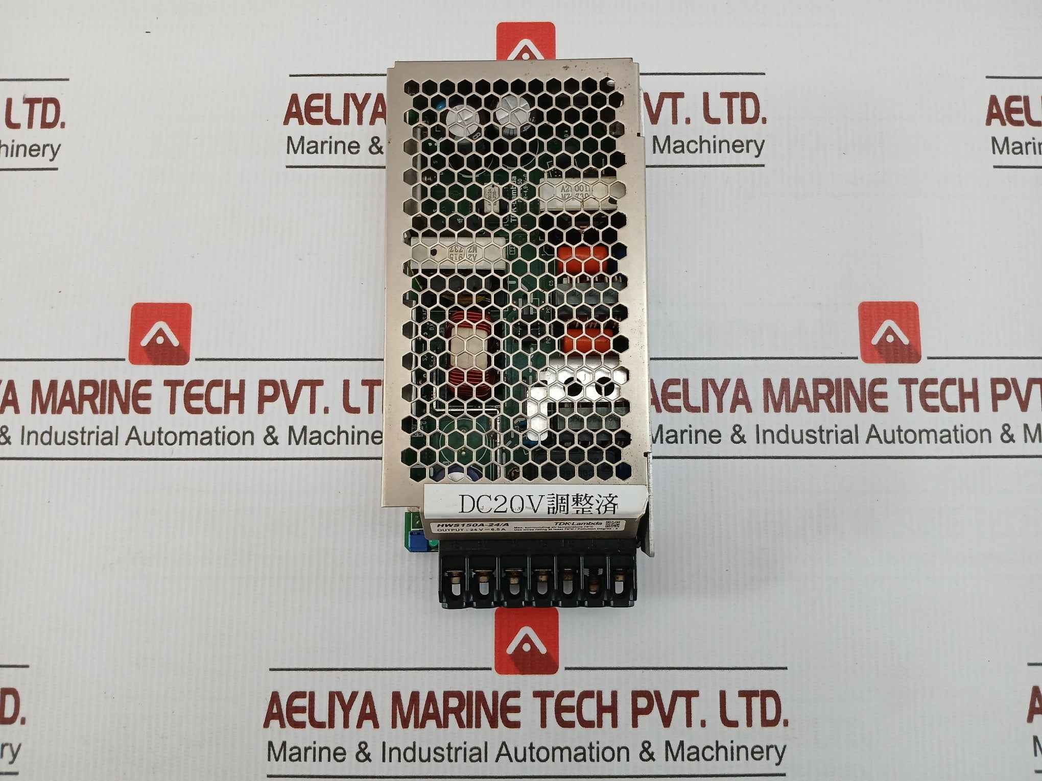 Tdk-lambda Enclosed Power Supply Input-100-240Vac/2.0A/50-60Hz Part No Hws150A-24/A