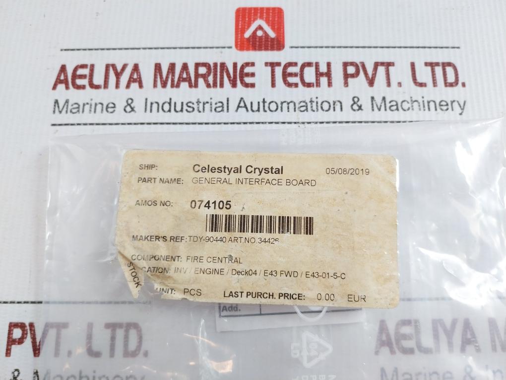 Tdy-90440-General-Interface-Board-E173128-M-By-Servoteknikk-Tdy-90440-3-8