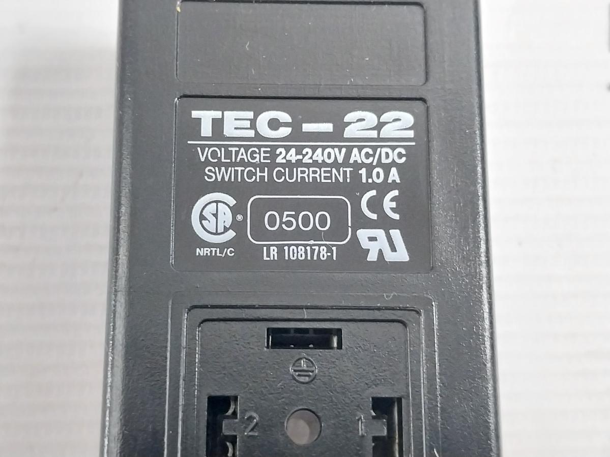 Tec-22 Analog Timer 1.0A 24-240V Ac/Dc