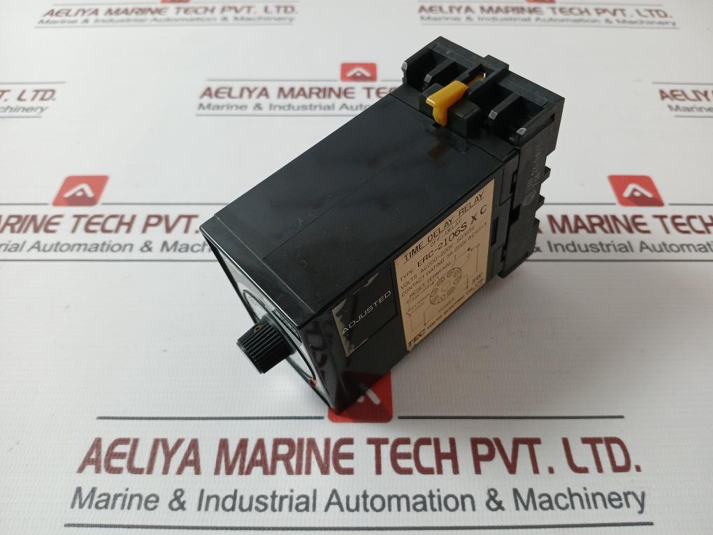 Tec Erc-2106S Xc Time Off Delay Relay With Base 0-6 Sec