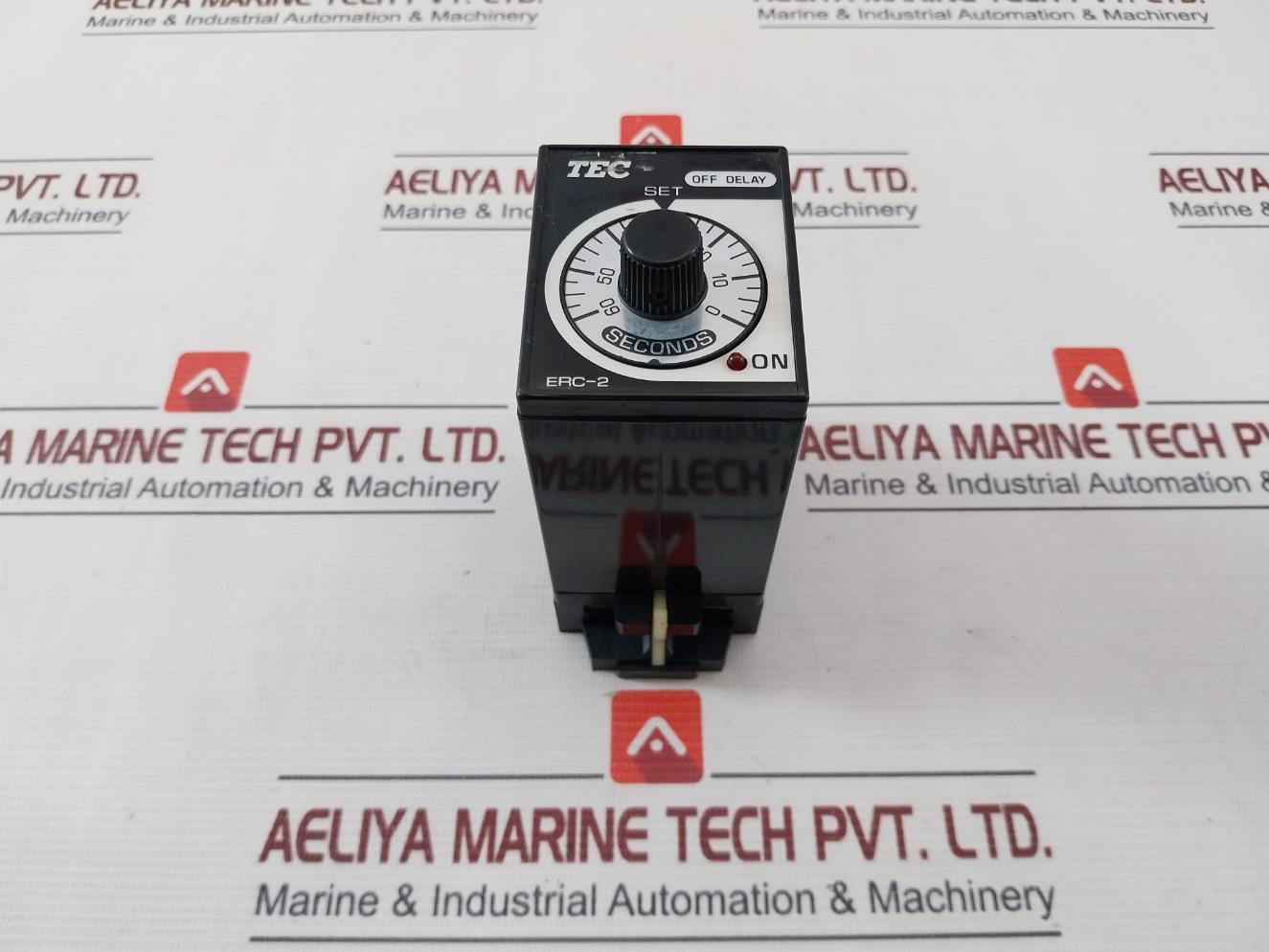 Tec Erc-2 Time Delay Relay Erc-2101Mxc 0-60 Sec 3W