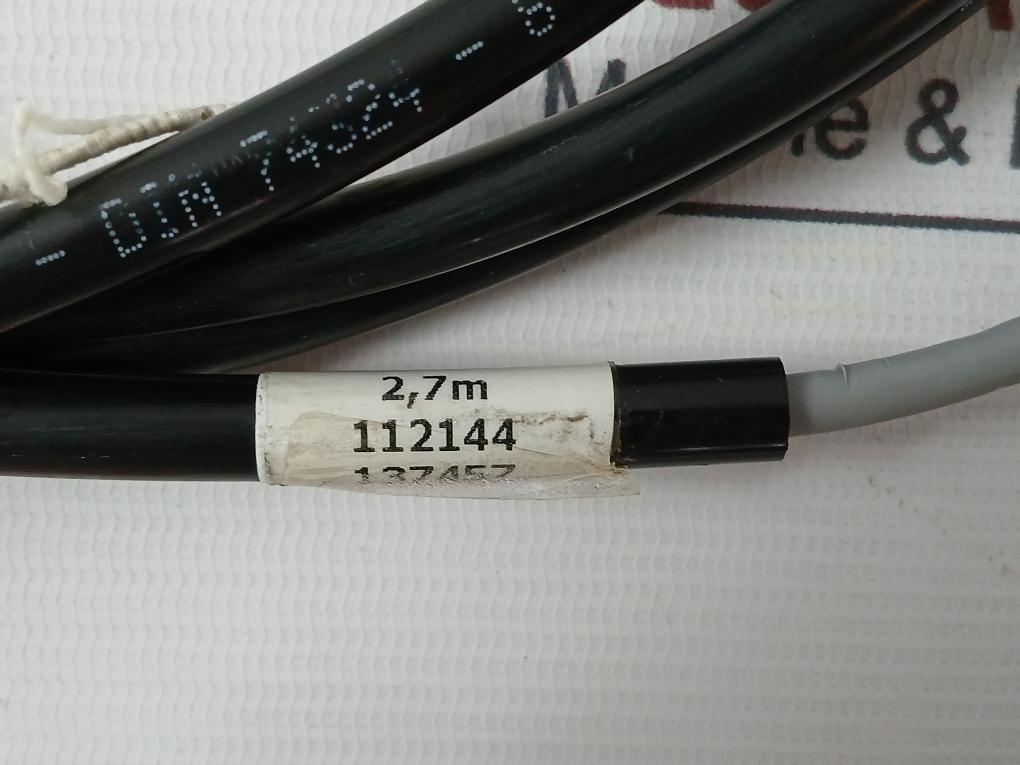 Tecalan Din 74324-8 Tubing 5X0, 14Mm2 Grey Ral7001 Cable 2.7M Sensor Assembly