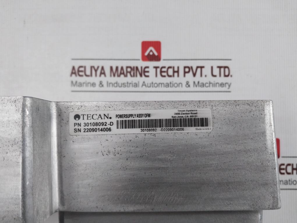 Tecan 30108092-d Power Supply Assy 100-240V 50/60Hz Dc220824