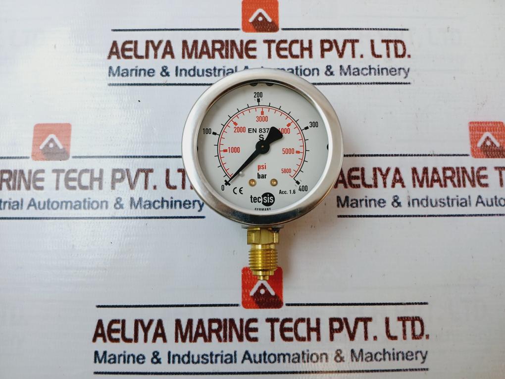 Tecsis Ng/Dia Pressure Gauge 0-400 Bar 0-5800 Psi