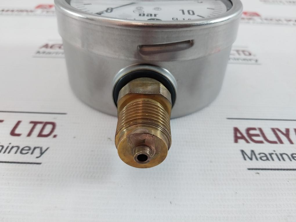 Tecsis Ng/Dia Pressure Gauge 0 To 10 Bar 100 Mm