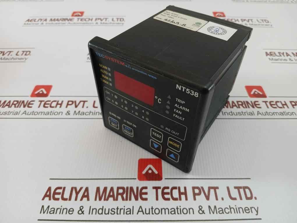 Tecsystem Protection Relay 50-60Hz Nt538