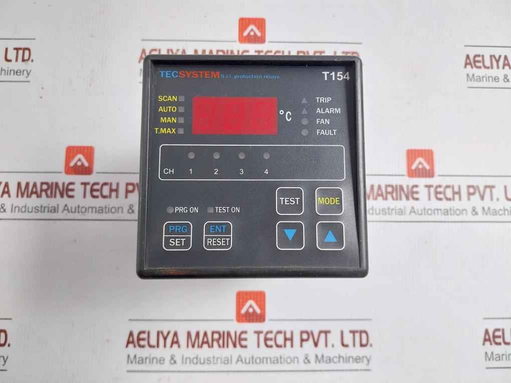 Tecsystem Protection Relay T154Ed08 24+240 Vdc/Ac 50/60Hz-4Va