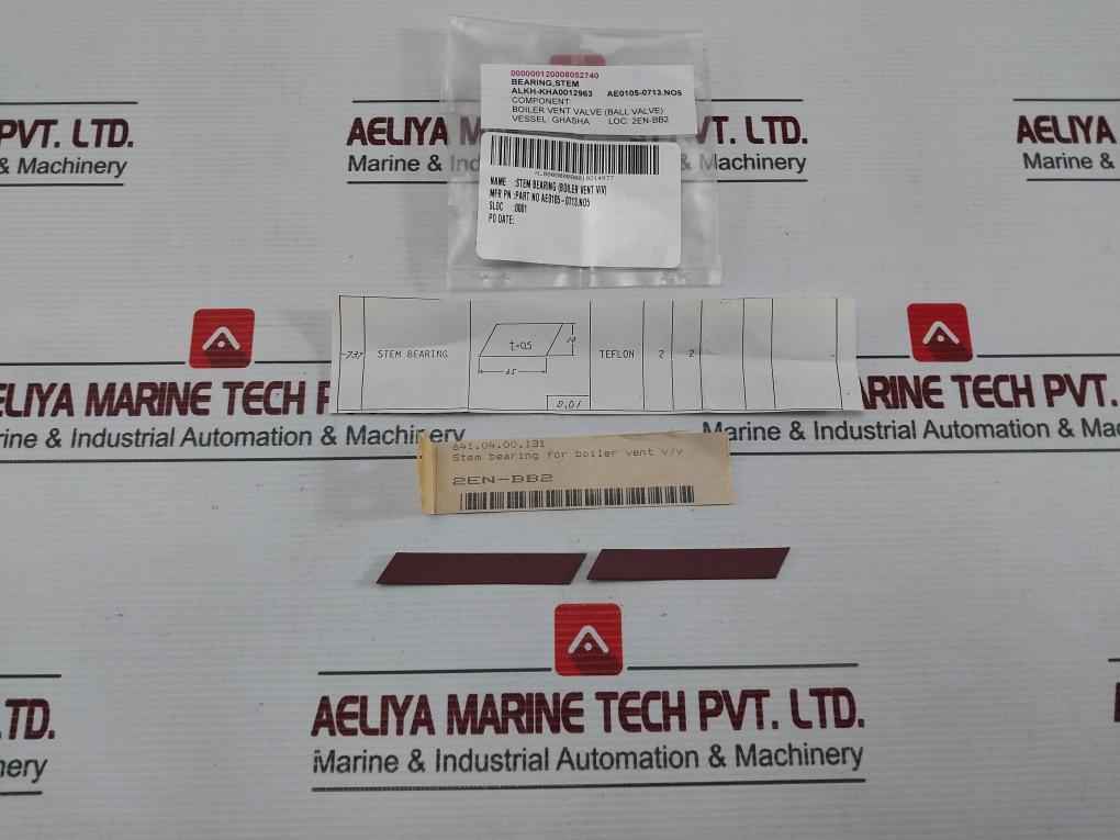Teflon Ae0105-0713.N07 Seat Gland Steam Thrust Bearing Kit For Boiler Vent V/V