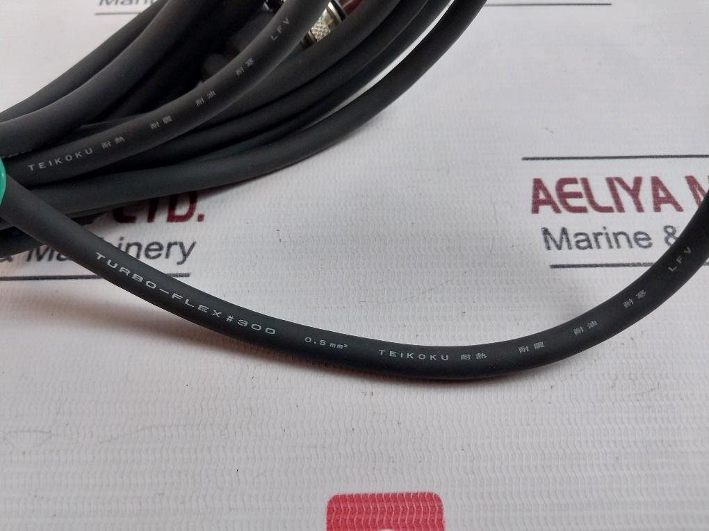 Teikoku Turbo-flex #300 0.5 Mm2 Cable Assembly 5 Meter 139-1Ey-3Xw