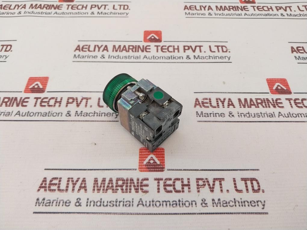 Lot of 3X TEKNIC 2 LHLR 240 AC Green LED Indicator Lamp Push Button
