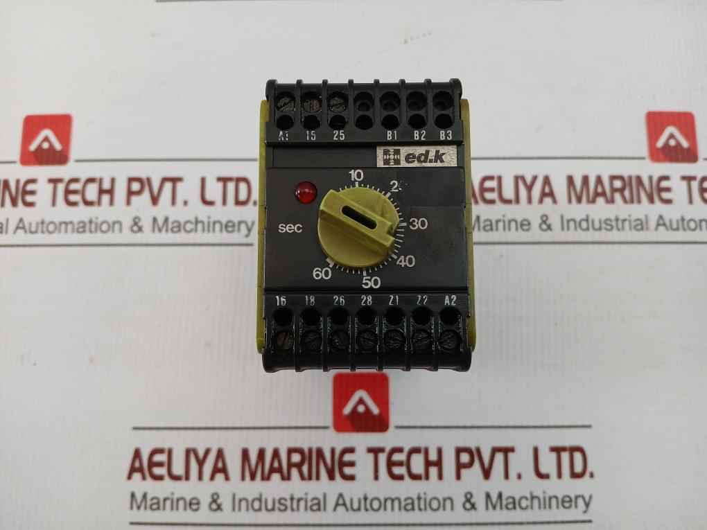 Tele 10 To 60 Sec 220V/50-60Hz Timer Relay Ed.K