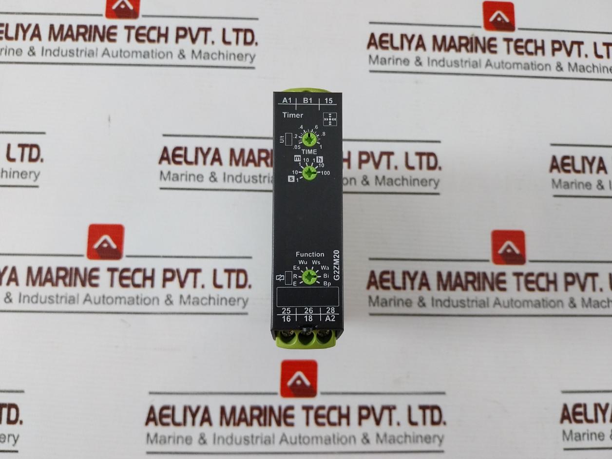 Tele G2Zm20 Time Delay Relay 12-240V Ac/Dc 5A 250V 50/60Hz