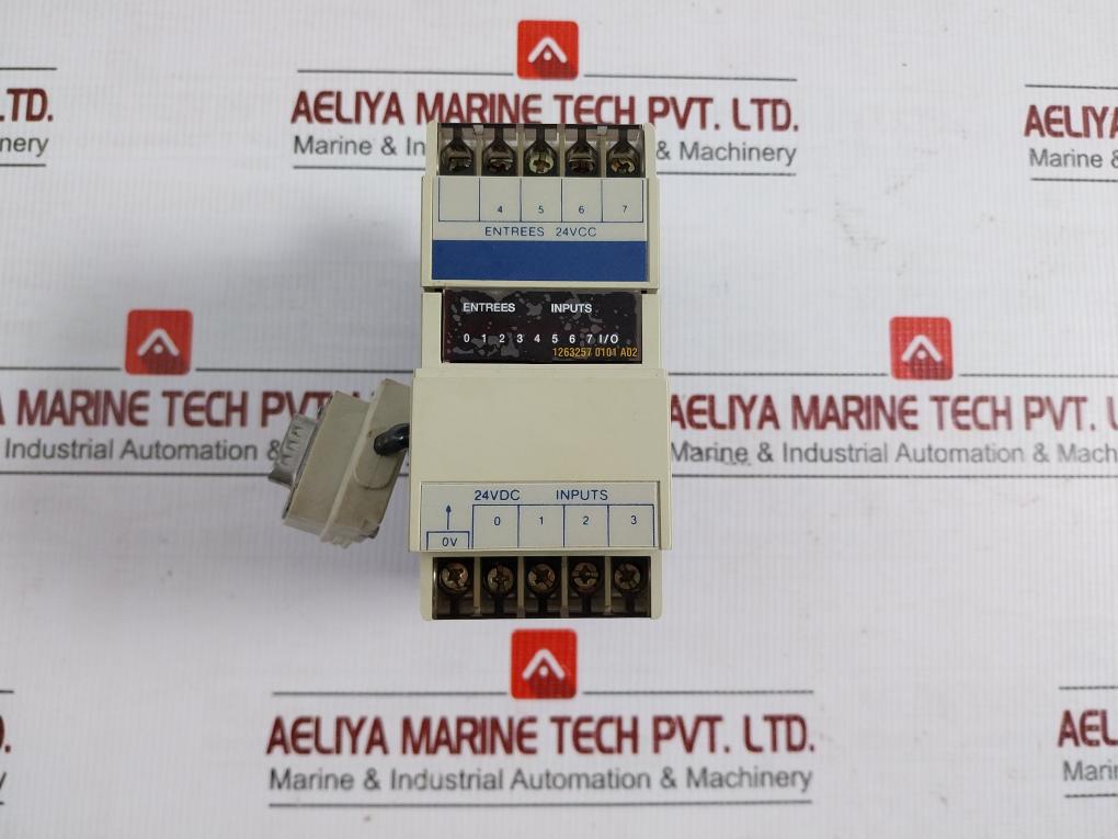 Telemecanique-Discrete-Input-Module-24vdc-Tsx-Def-812-3