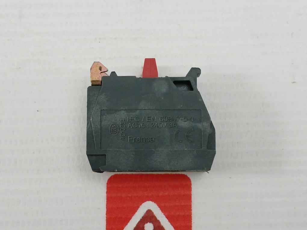 Telemecanique Ac15-240V 3A Auxiliary Contact Block Zbe-102