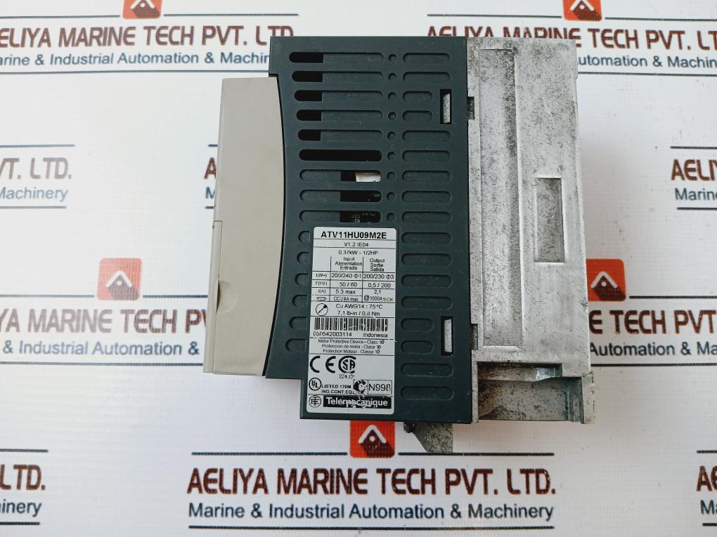 Telemecanique Variable Speed Drive Atv11Hu09M2E Altivar 11
