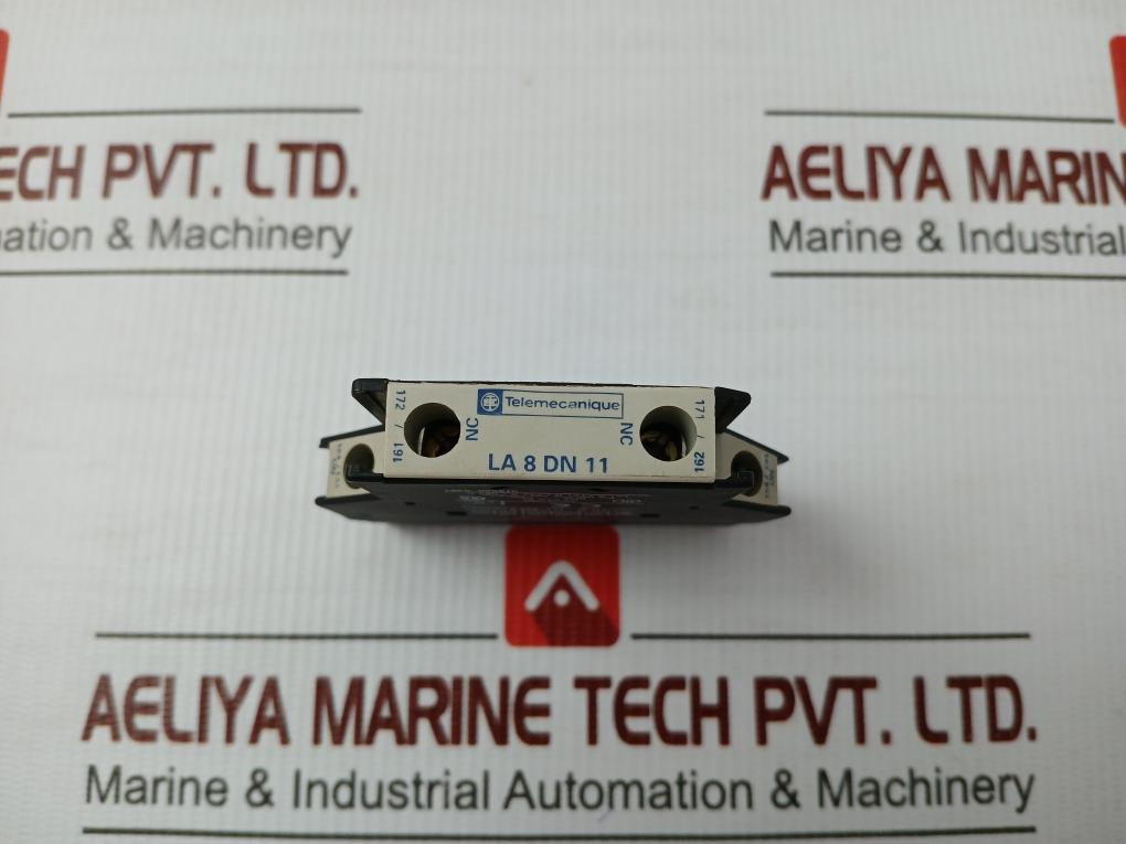 Telemecanique Auxiliary Contact Block La 8 Dn 11