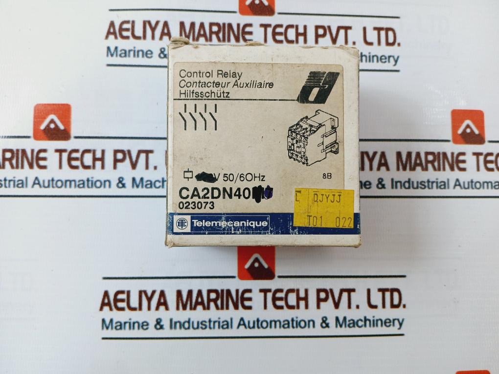 Telemecanique Ca2 Dn40 Control Relay 10A 750V Jis C4531