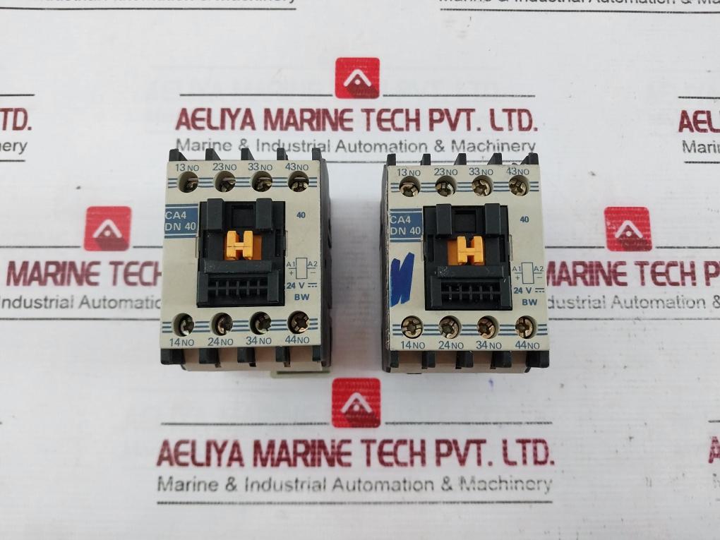Telemecanique Ca4 Dn40 Control Relay Iec 337-1 Vde 0660 A600 Q600 24V Dc 40A