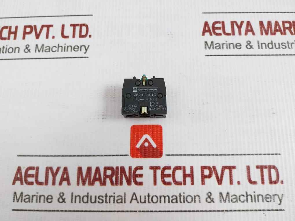 Telemecanique Contact Block Ac15 240V-3A Zb2-be101C