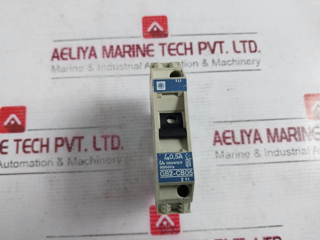 Telemecanique Gb2-cb05 Thermal Magnetic Circuit Breaker 0,5A 380/415V 220Vac