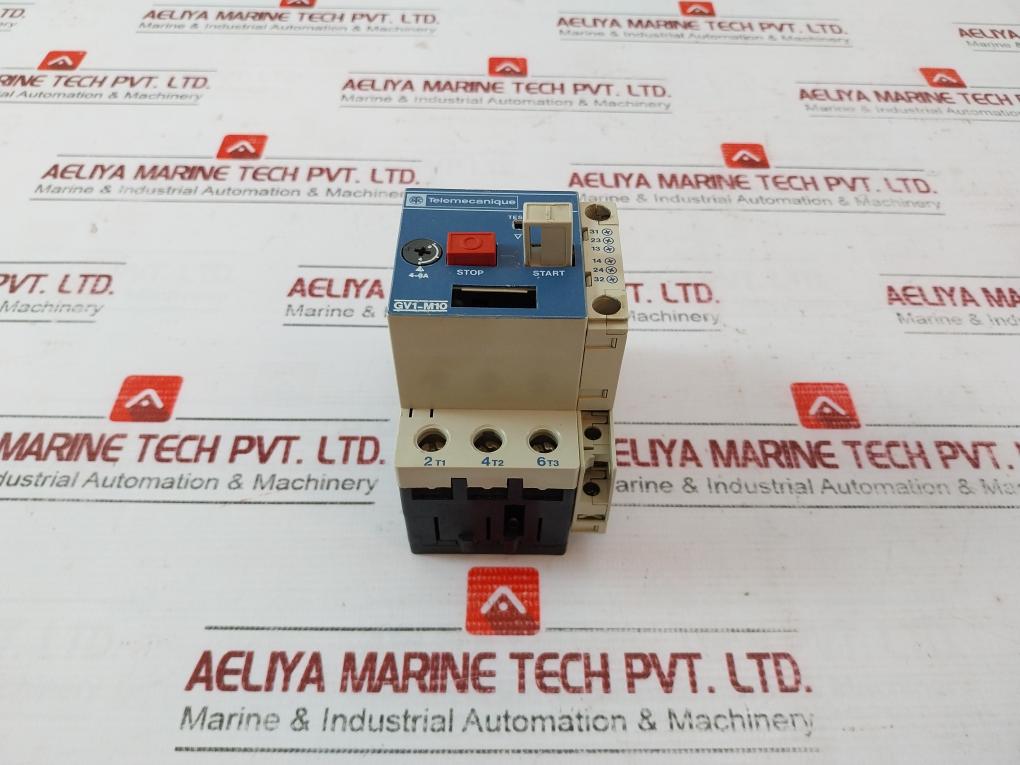 Telemecanique Gv1-m10 Motor Protector 660V 6A 250V Ic 5Ka 600V