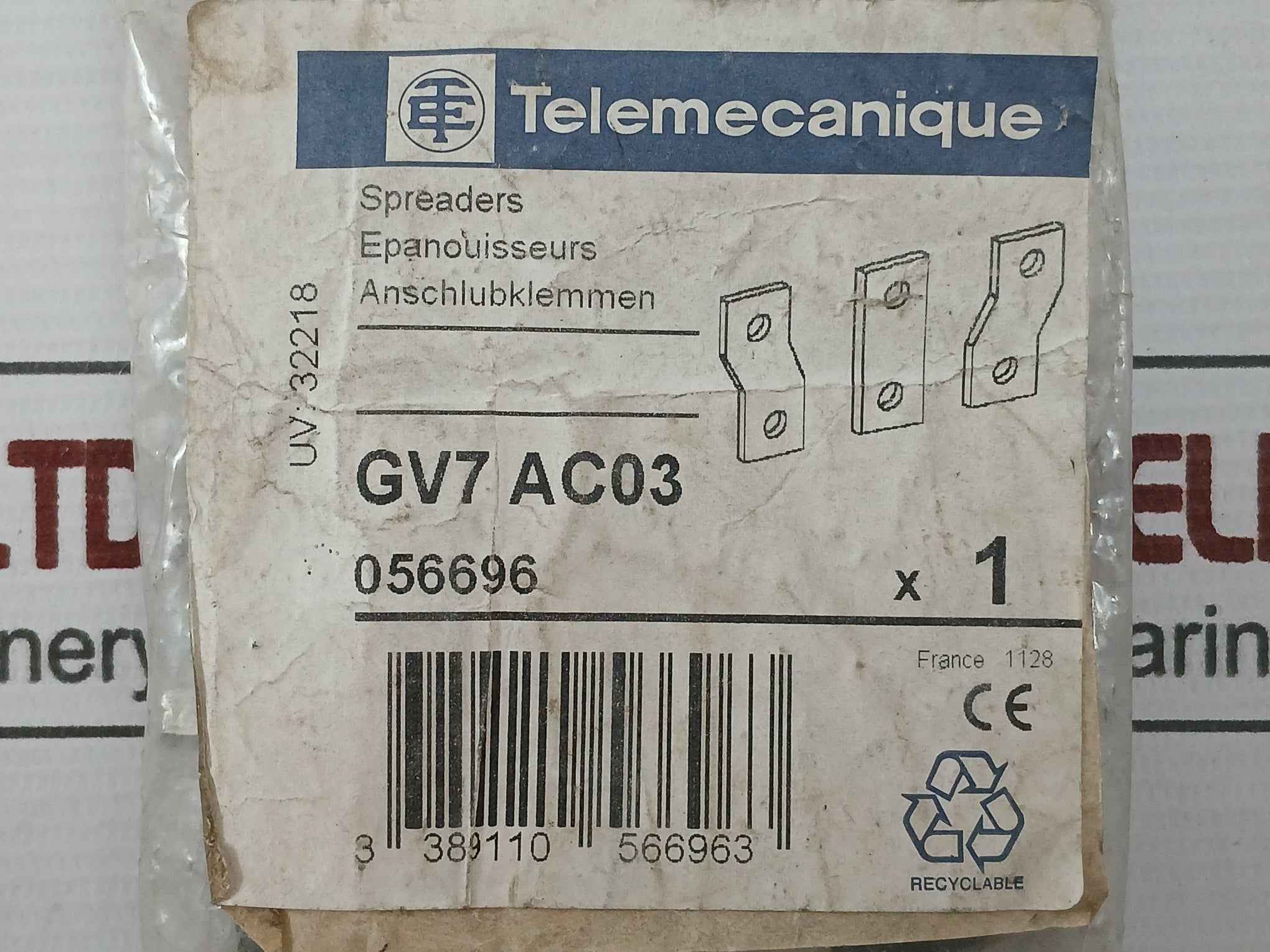 Telemecanique Gv7 Ac03 Circuit Breaker Spreader