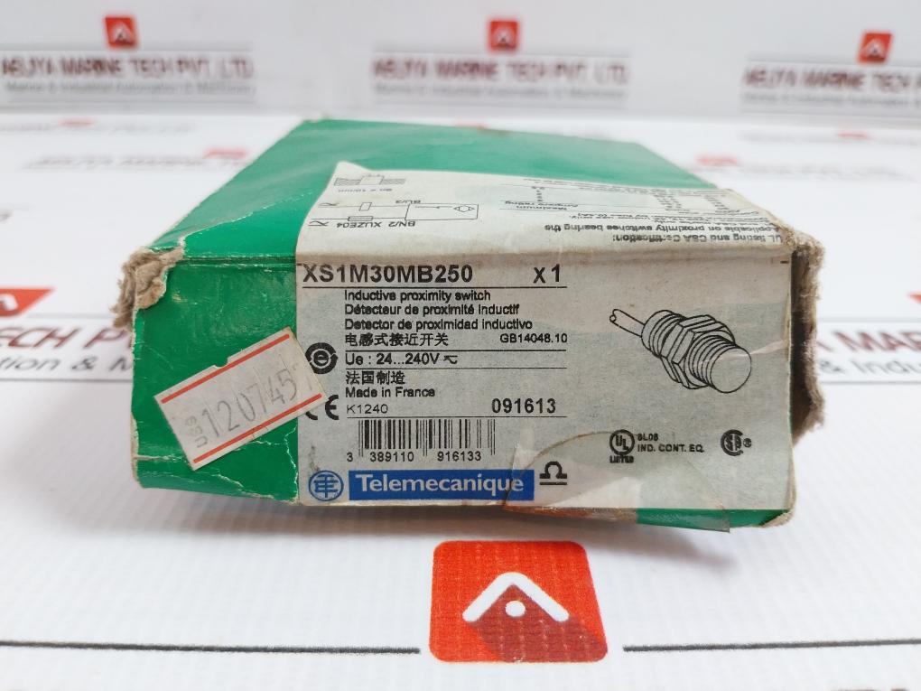 Telemecanique Inductive Proximity Sensor 2 Meter Xs1 M30Mb250