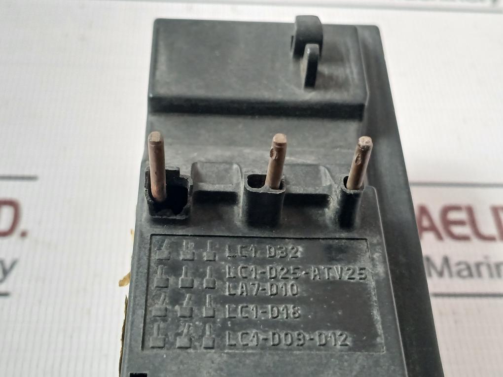 Telemecanique Lr2 D1308 Thermal Overload Relay 6Kv 2.5 – 4 Amps 750V Ac