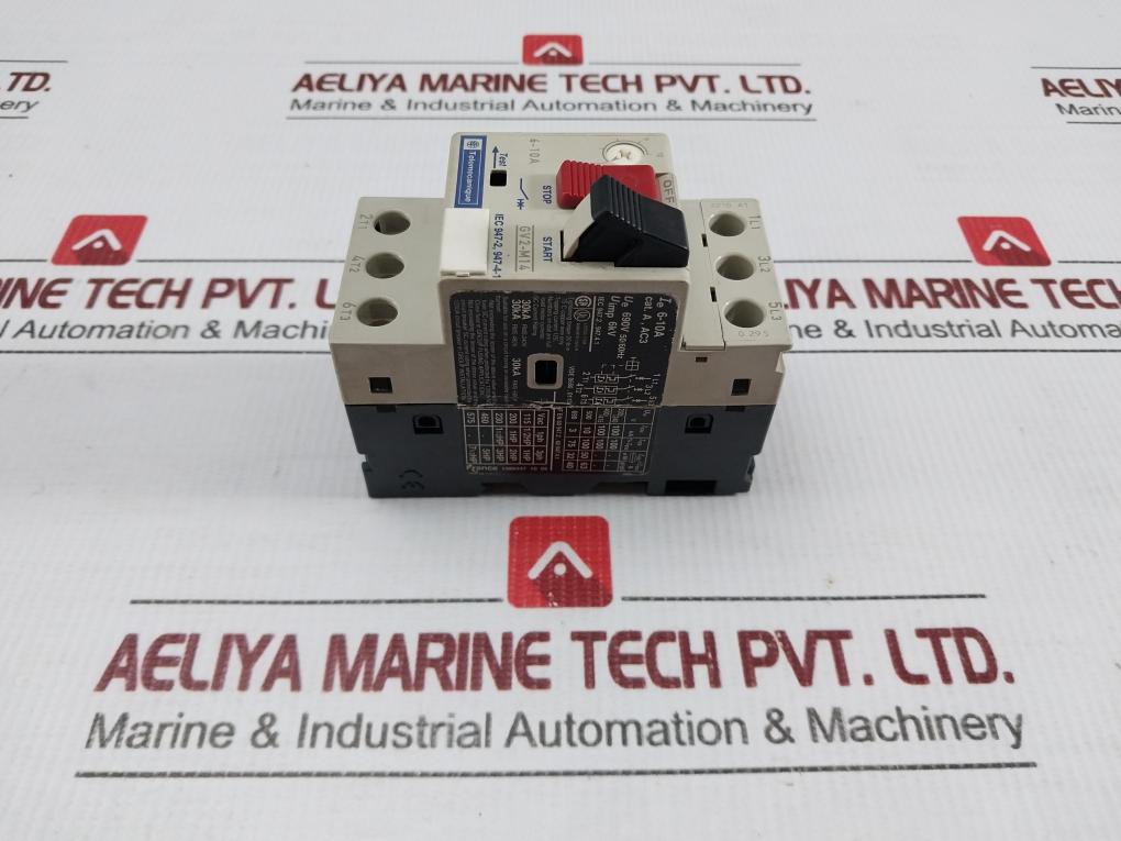 Telemecanique Motor Protection Circuit Breaker 20Lb.In Gv2-m14
