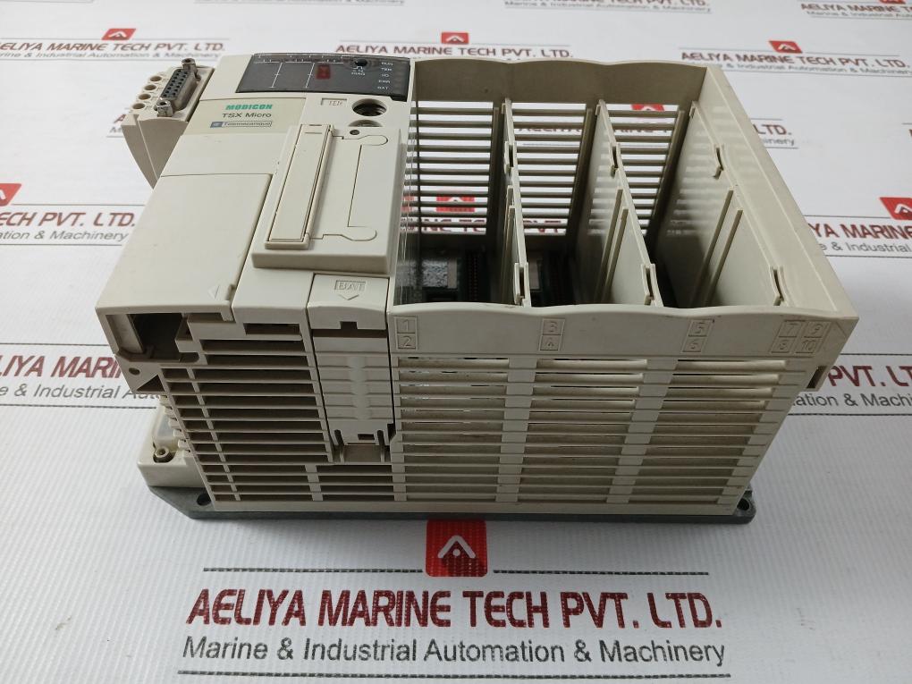 Telemecanique Plc Modular Base Controller With 3-slot Chassis Rack Tsx3722101