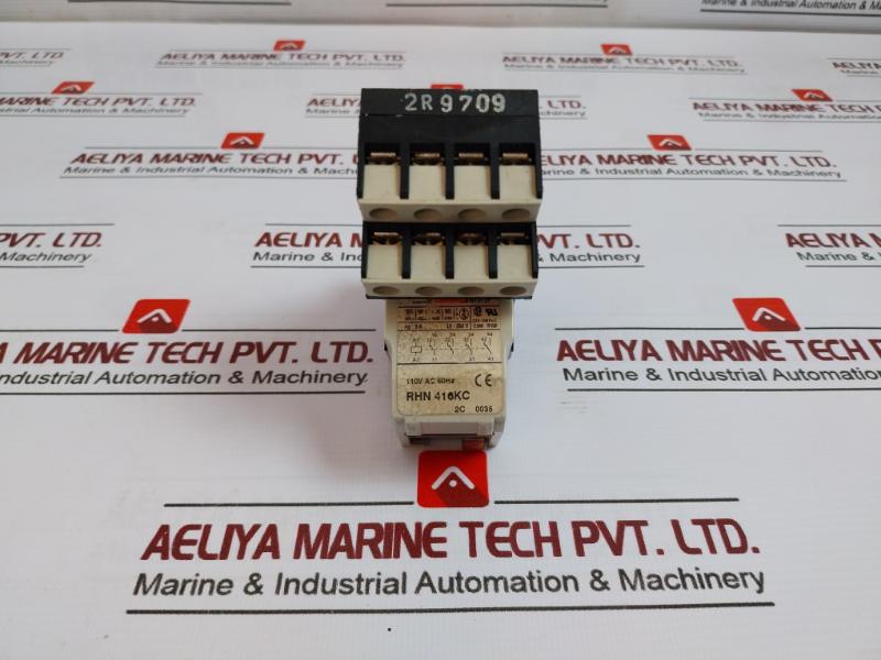 Telemecanique Rhn 416kc Relay 110v Ac 60hz 366781-01-21