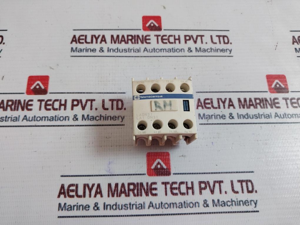 Lot Of 2X Schneider Electric/Telemecanique Ladn31 Auxiliary Contact Block 10A