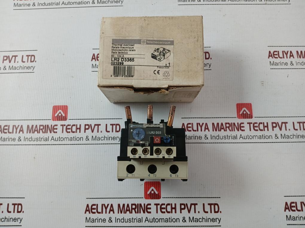 Telemecanique Thermal Overload Relay Lr2 D3365
