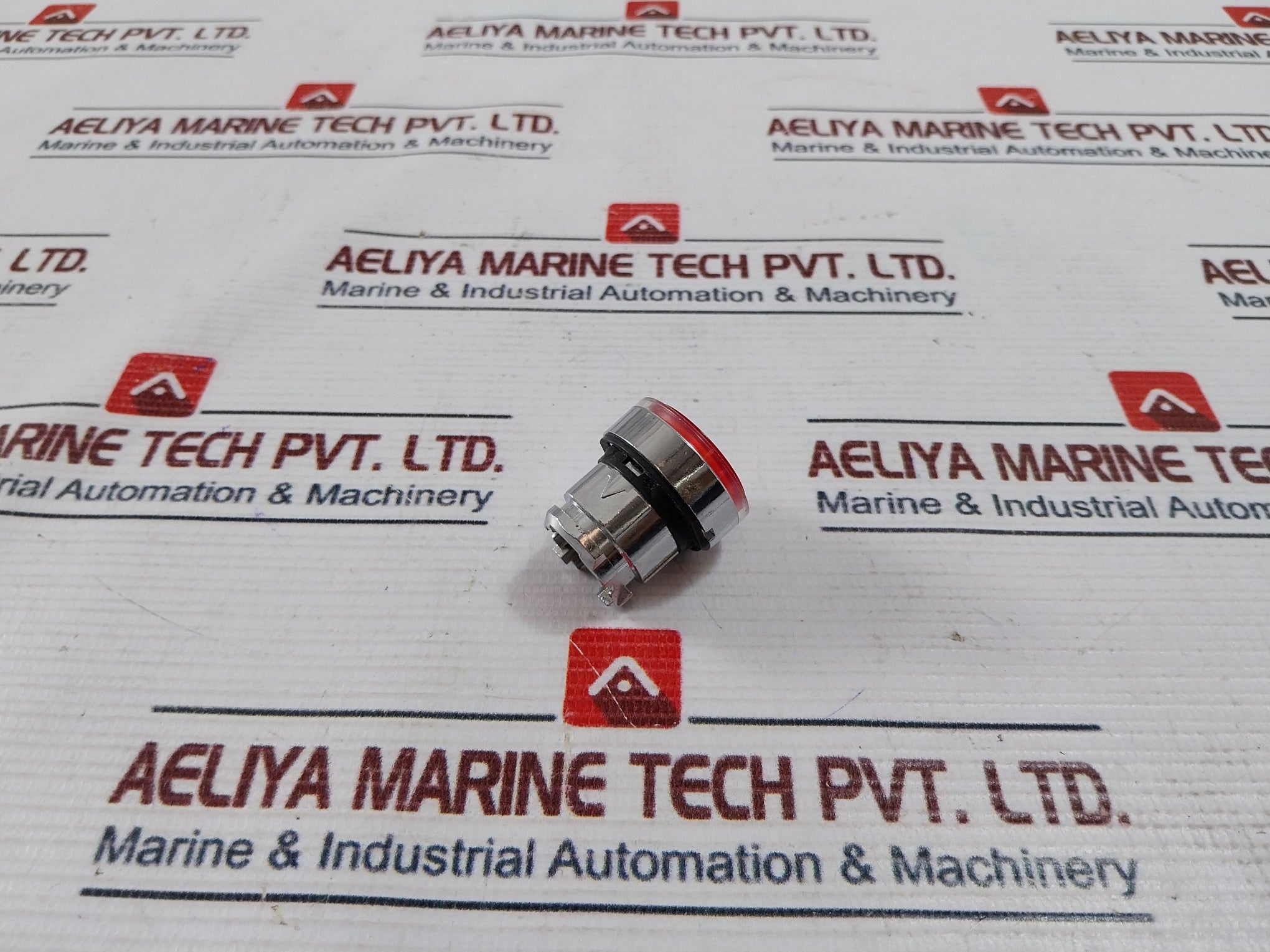 Telemecanique Xb4 Bw34B5 Red Illuminated Push Button Switch 208852