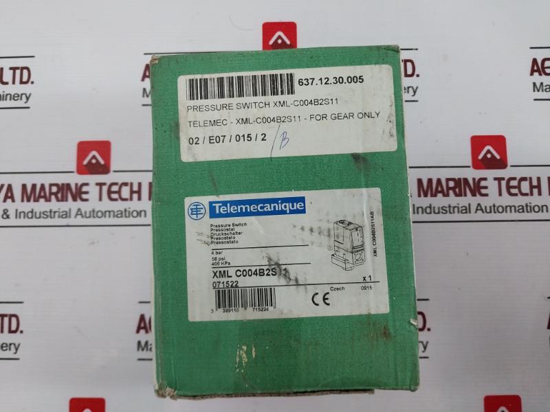 Schneider Xml-c004B2S11 Pressure Switch Ip66