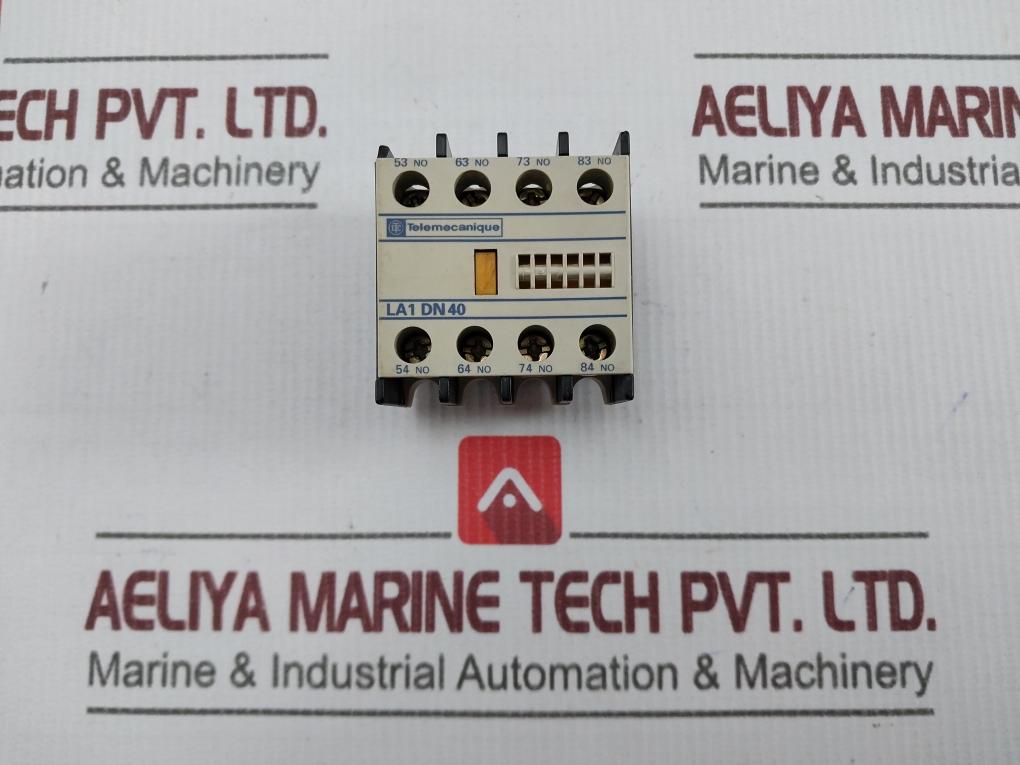 Telemecanique La1 Dn40 Auxiliary Contact Block