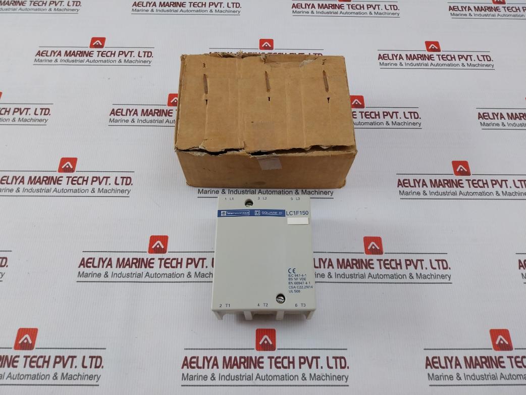 Telemecanique Lc1F150 Contactor En 60947-4-1 Iec 947-4-1