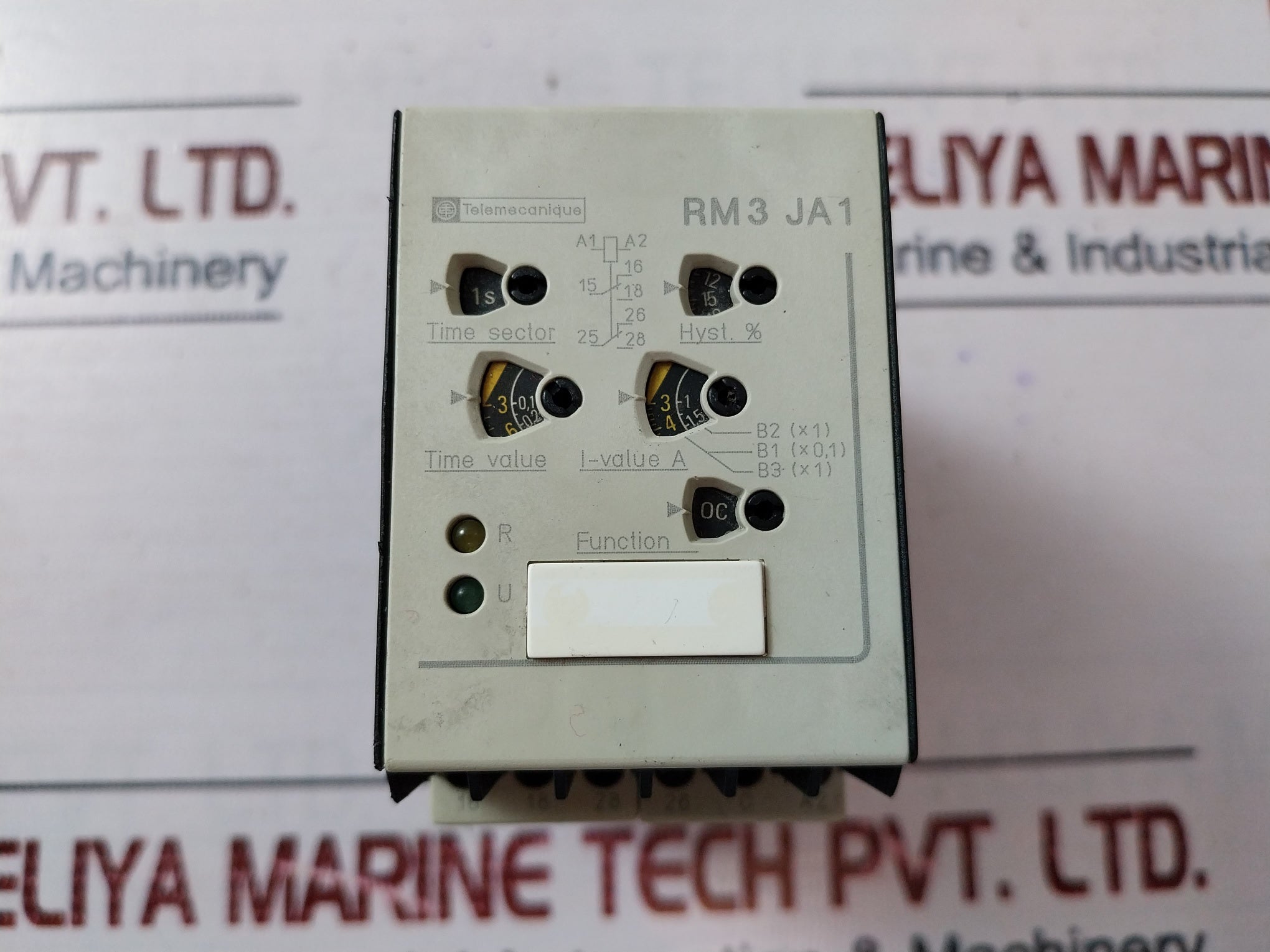 Telemecanique Rm3 Ja1 Programmable Relay 24-240 Vac