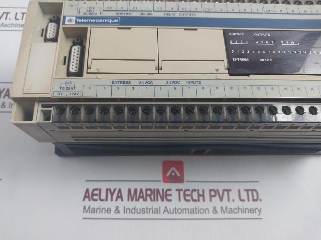 Telemecanique Tsx 1723428 Programmable Controller 50/60Hz 110-240V