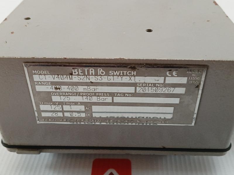 Temp/Pressure Switch C1-v404M-s2N-s3-g1-y-x1 Beta